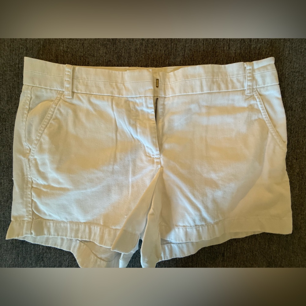 Women's White Shorts